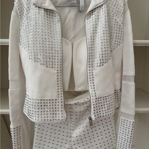 Rachel Allan 3-piece white crystal set ✨🤍